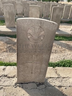 BAGHDAD (NORTH GATE) WAR CEMETERY - PETERS, E T